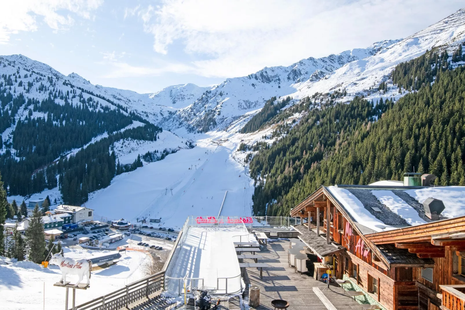 Thaler Hütte - Almzauber-Uitzicht winter
