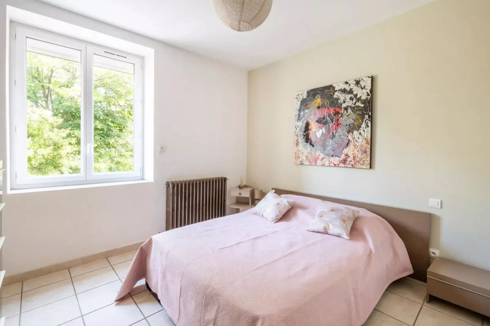 APPARTEMENT LES BROUSSES/LINDE-Slaapkamer