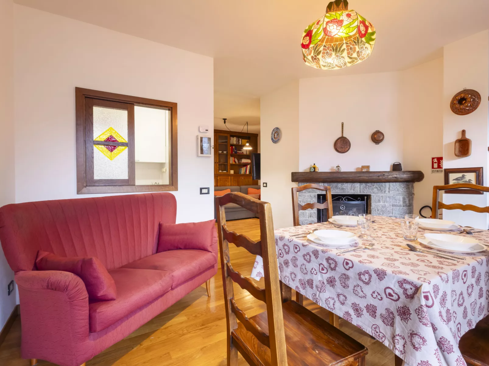 Monte Confinale Terrace View-Binnen