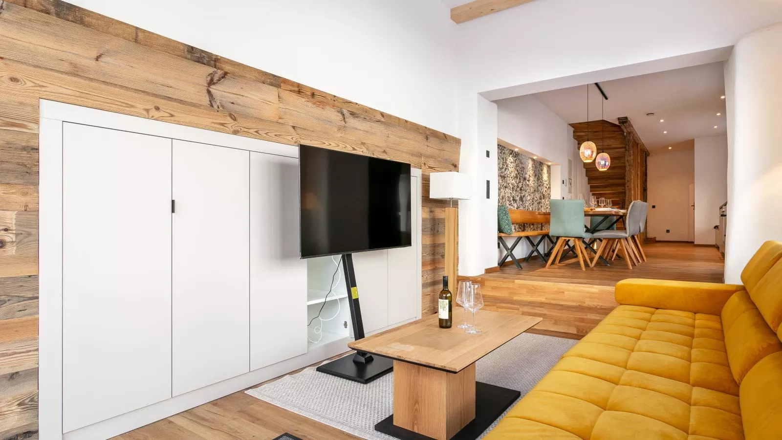 Hopfgarten Alpin Living Top 6-Woonkamer