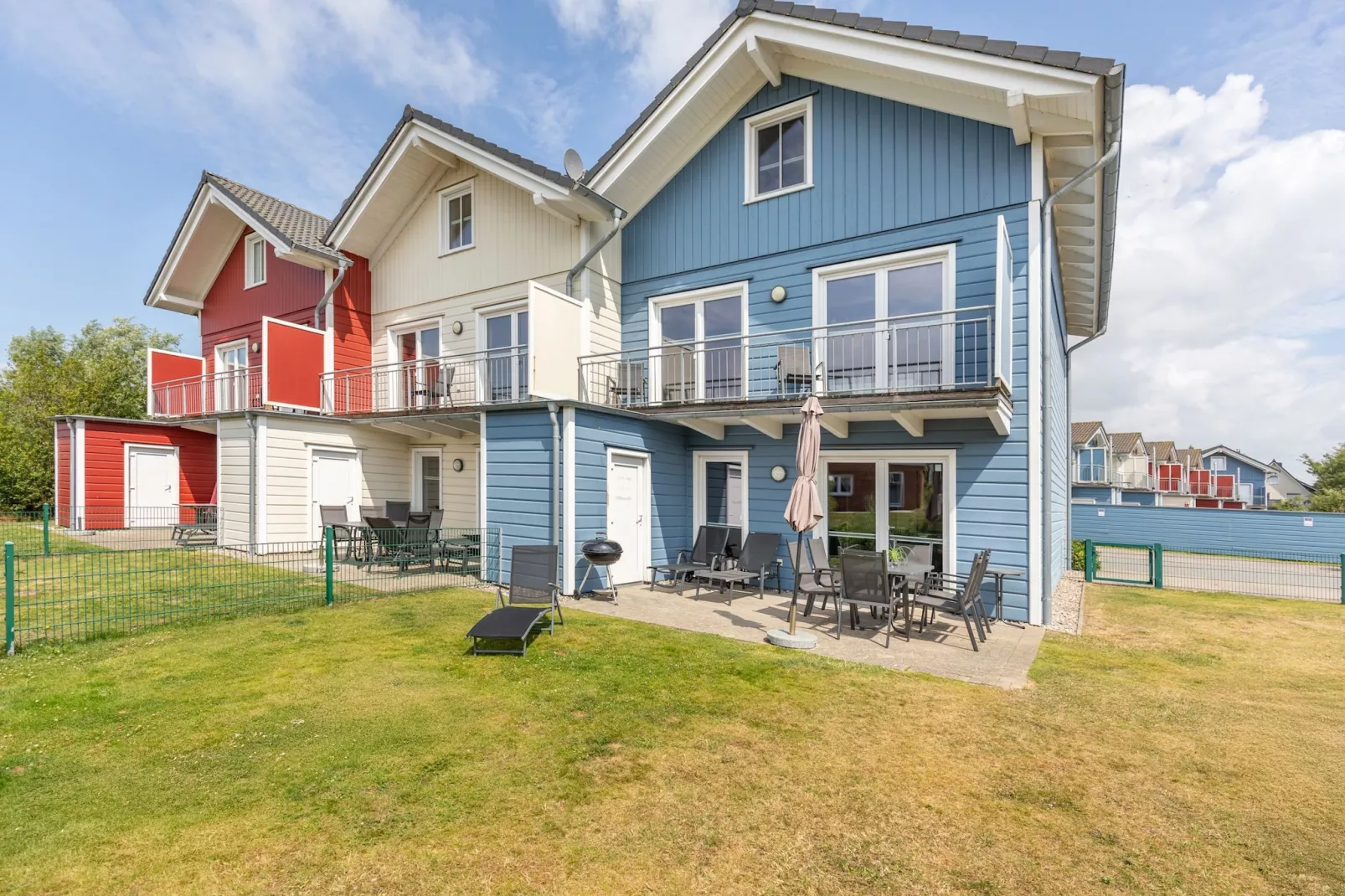 Reihenhaus in Dagebüll - Fischerhuus-Buitenkant zomer