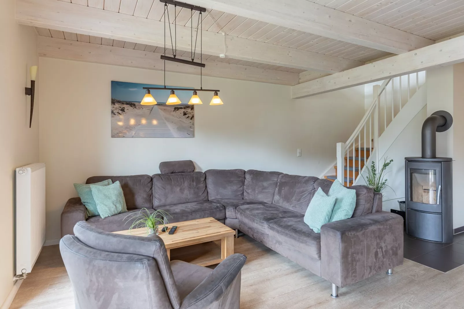 Reihenhaus in Dagebüll - Fischerhuus-Woonkamer