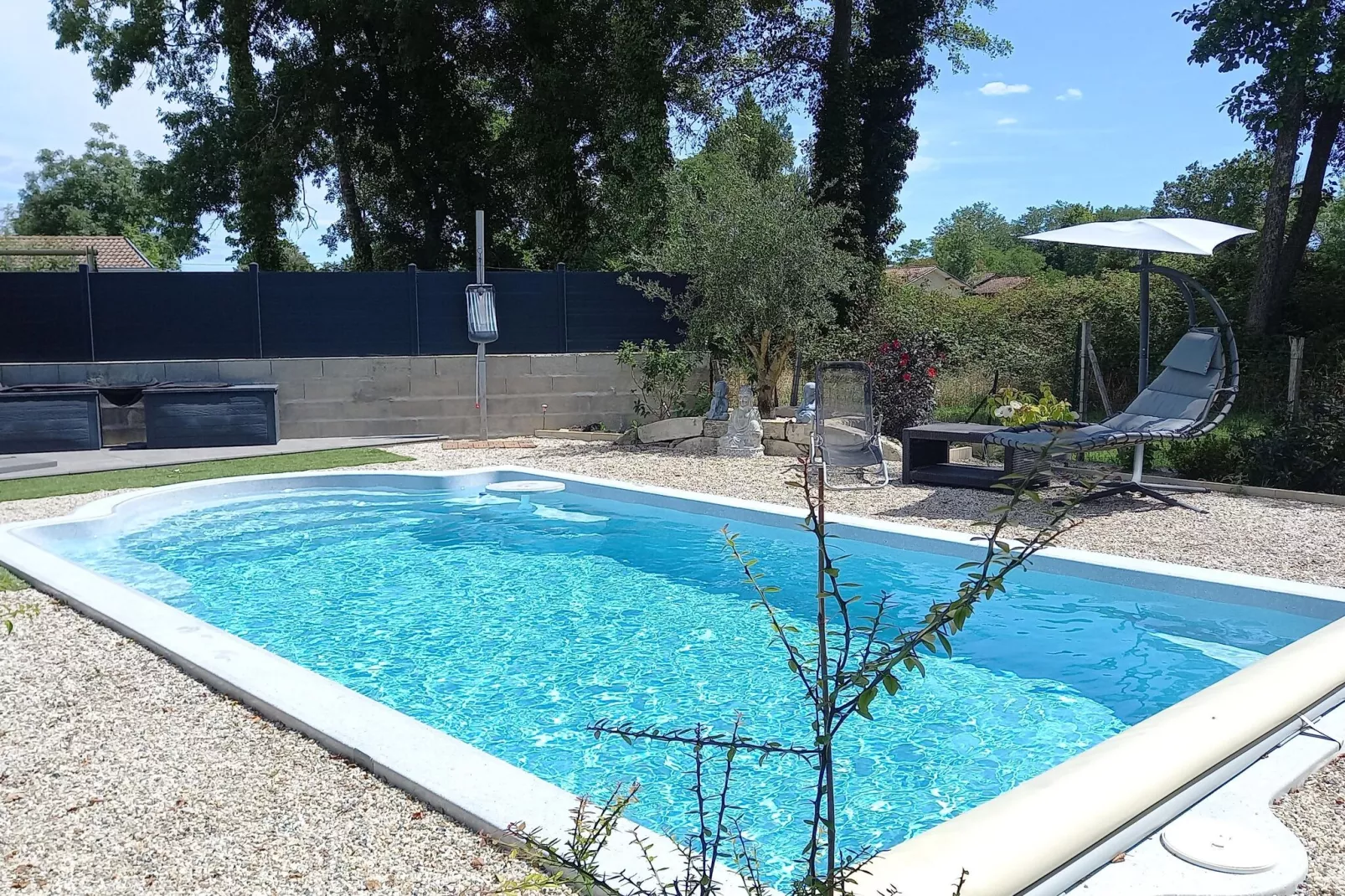 Holiday home with private pool Margaux Cantenac-Zwembad