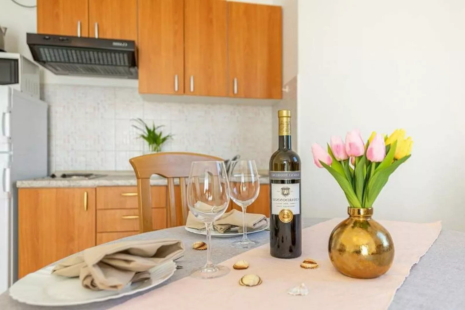 Apartments Anamarija - One Bedroom Apartment with Balcony (A2+2) 9 - Keuken