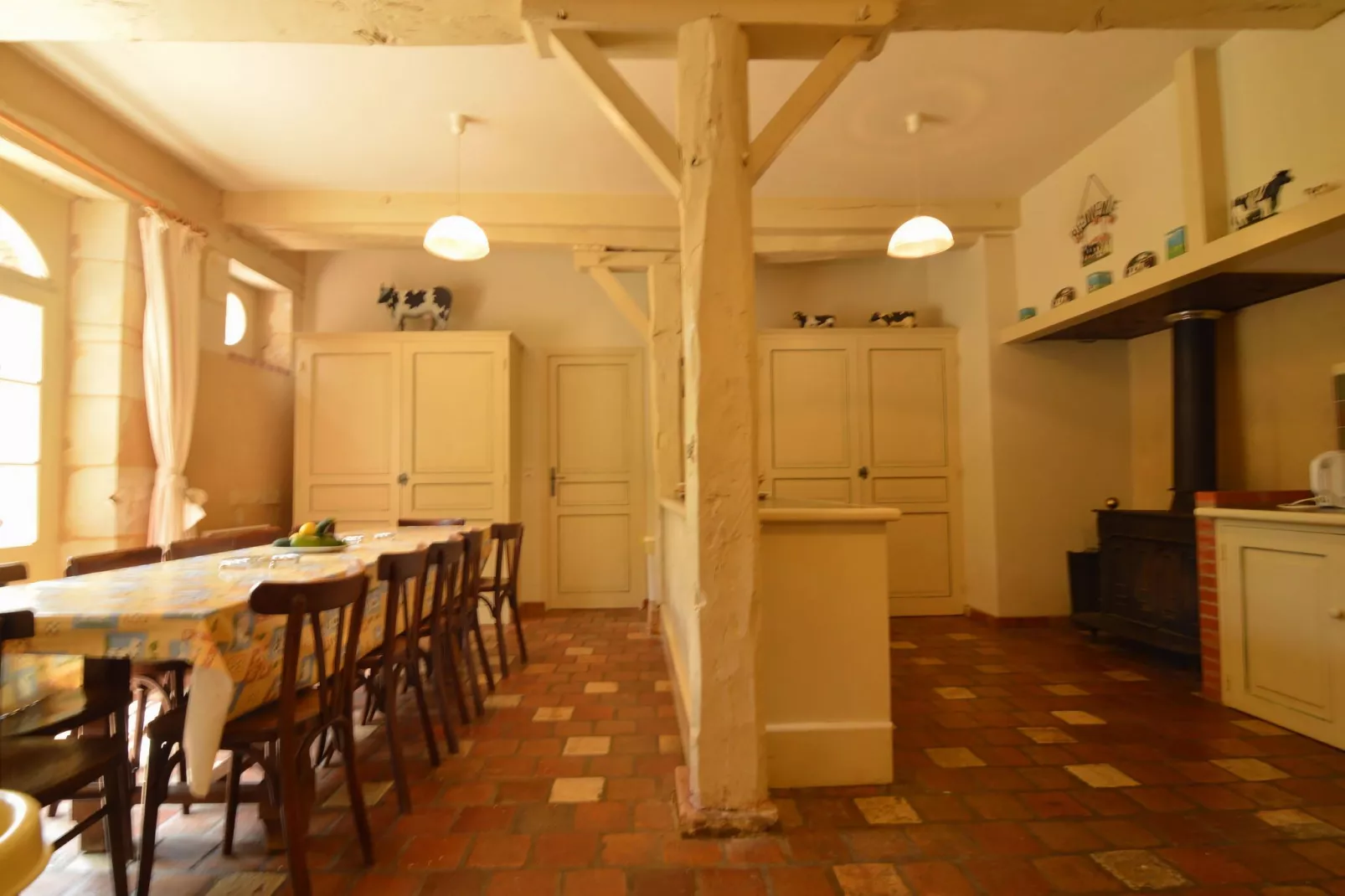 Ferme du Château de Néons-Eetkamer