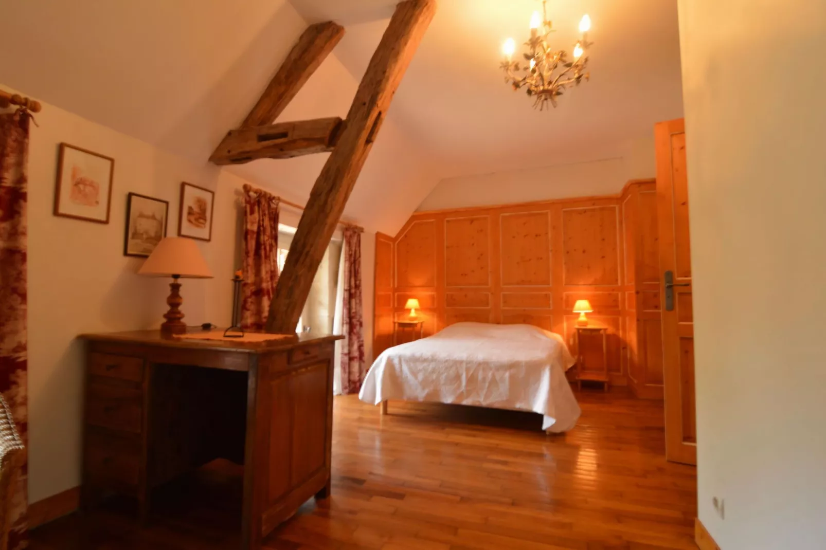 Ferme du Château de Néons-Slaapkamer