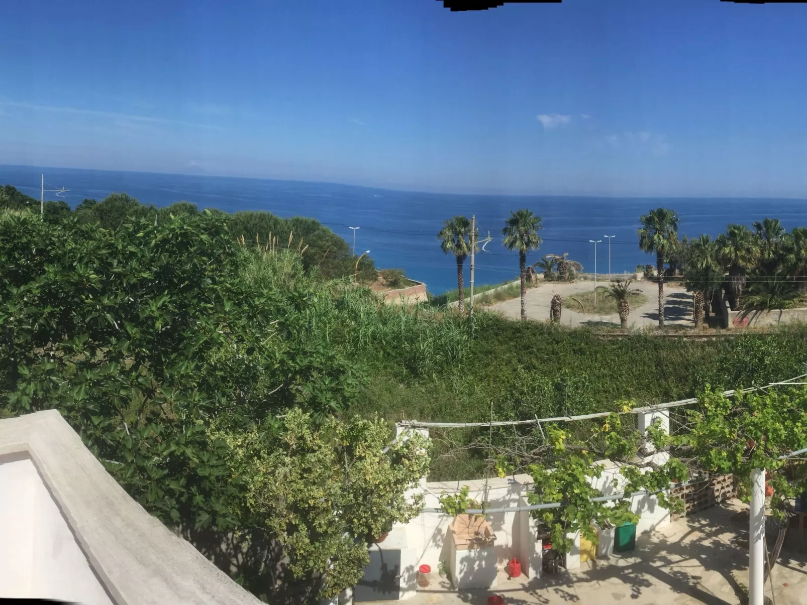 Ferienvilla bei Tropea mit Blick auf das Meer und die liparischen Inseln - Image-tags.info
