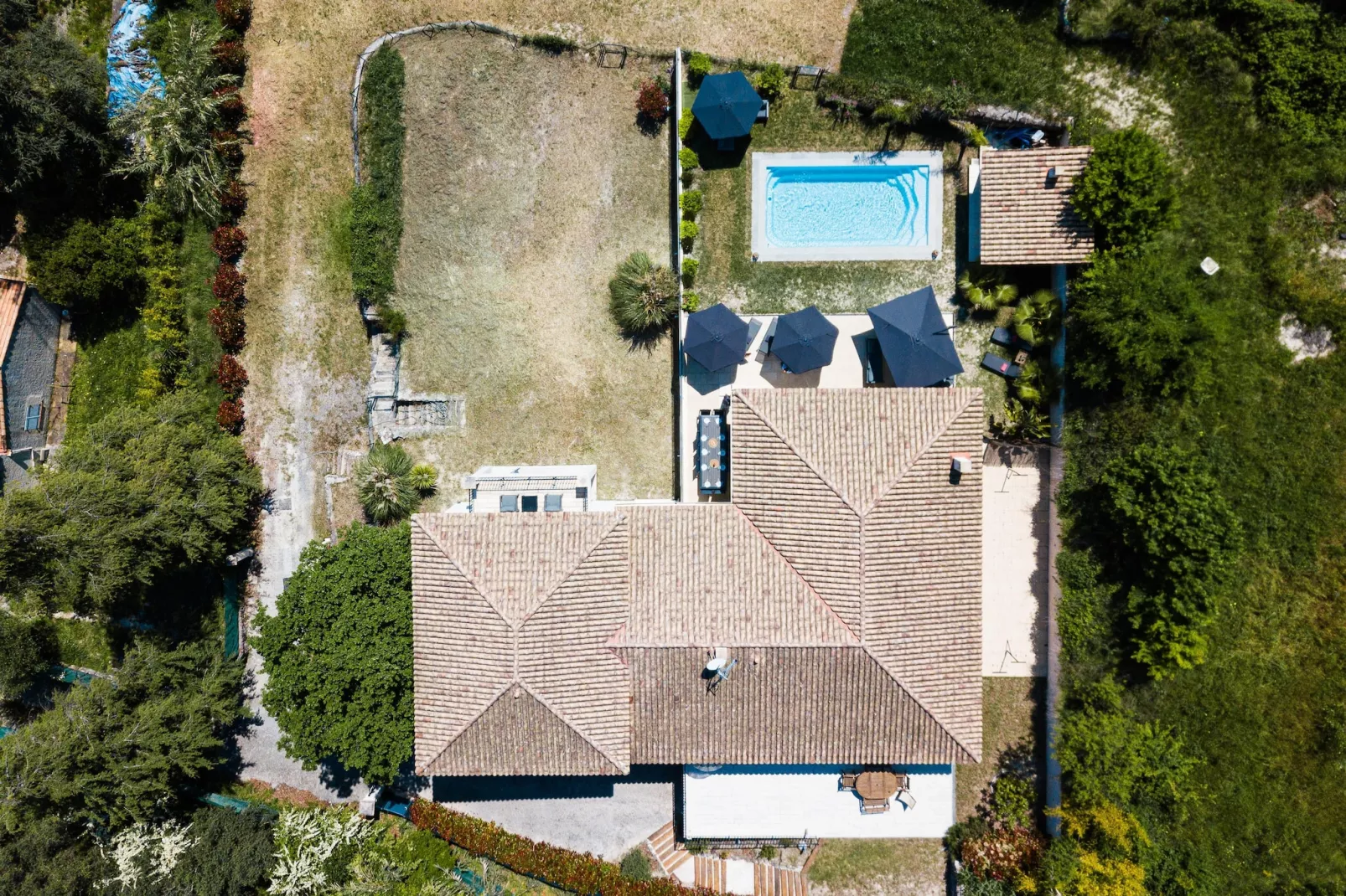 Villa Calade-Buitenkant zomer