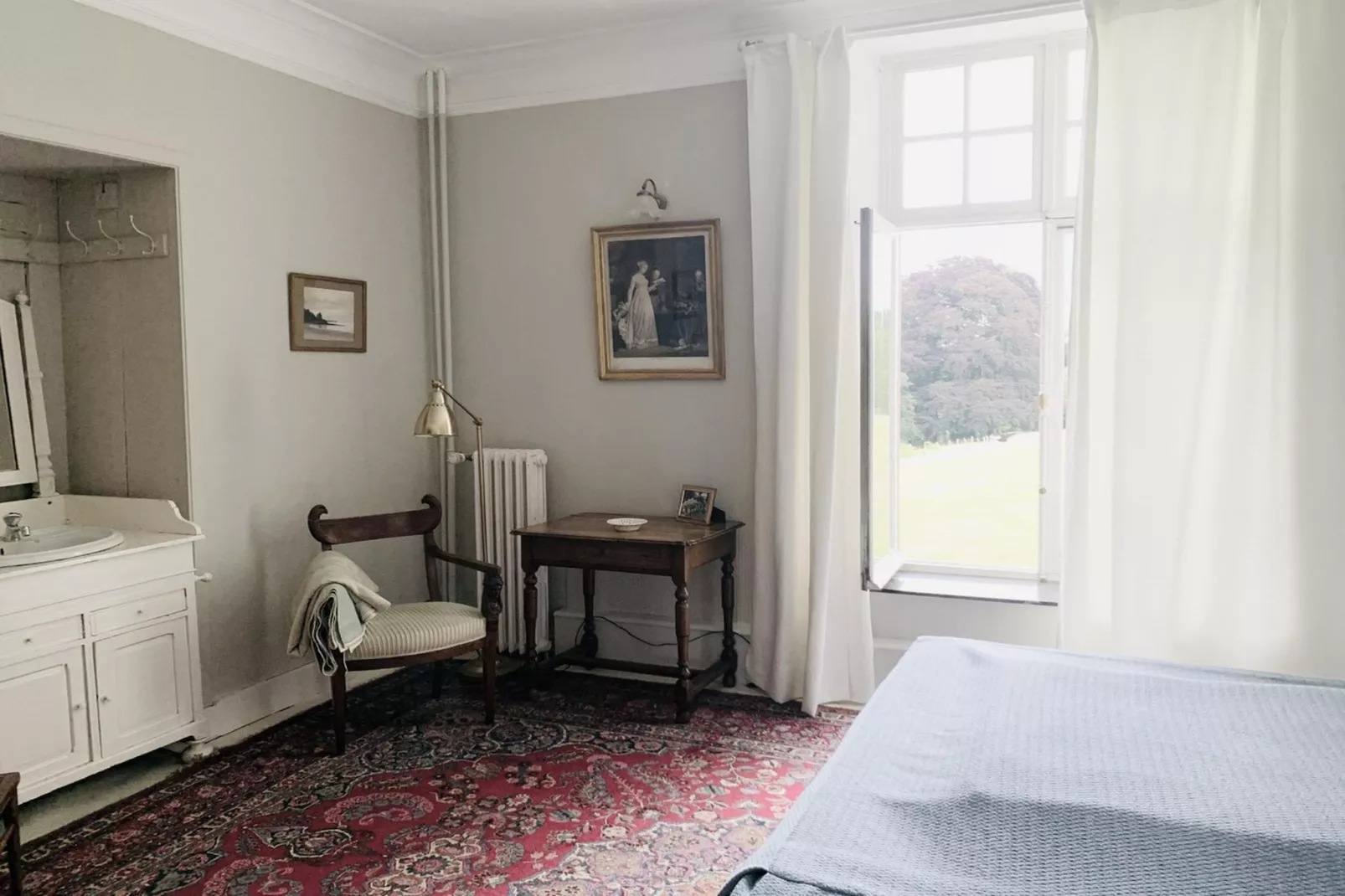 Chateau de Jevoumont-Slaapkamer