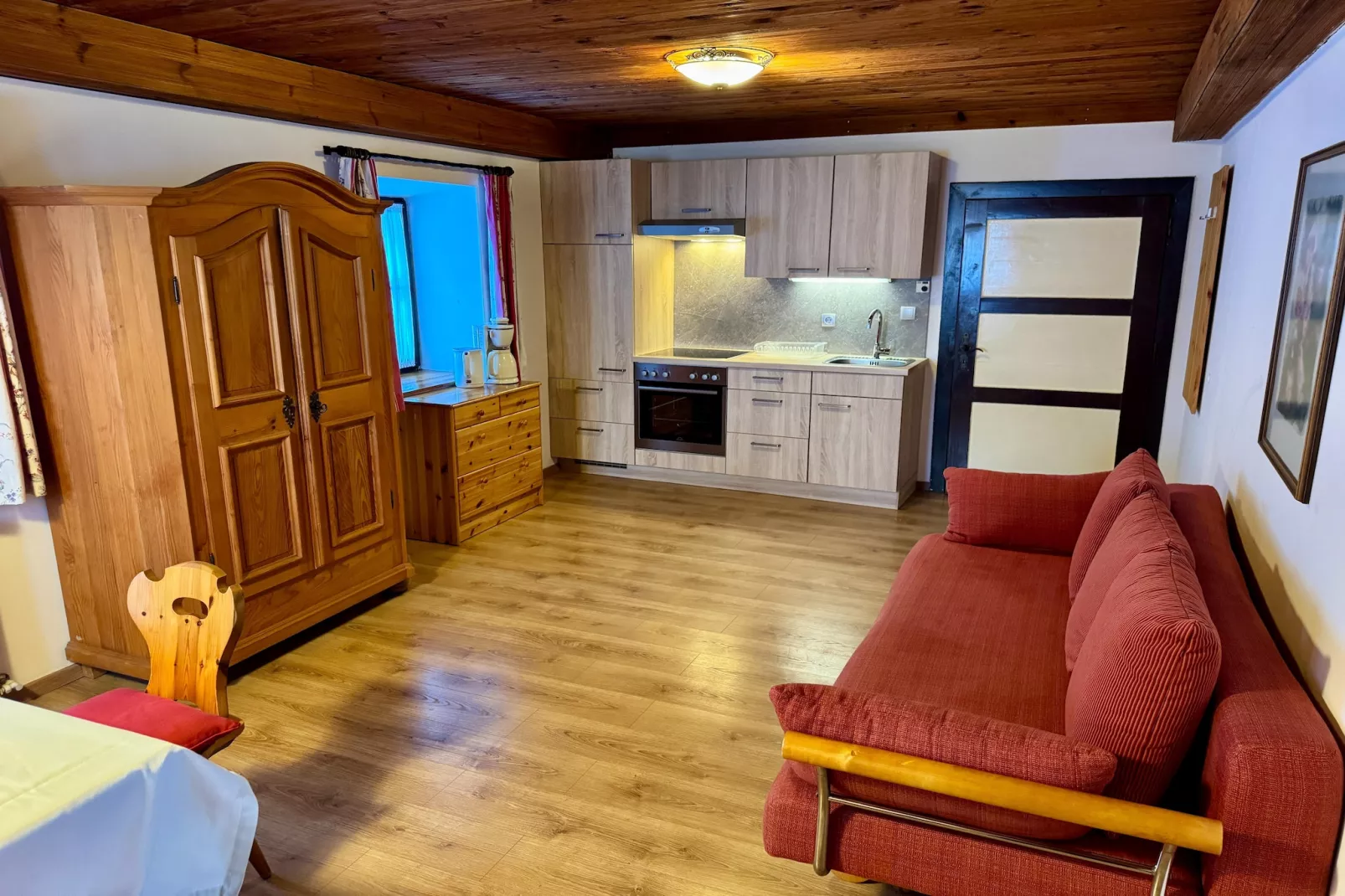 Grafhube Appartements - 2-Raum - Woonkamer