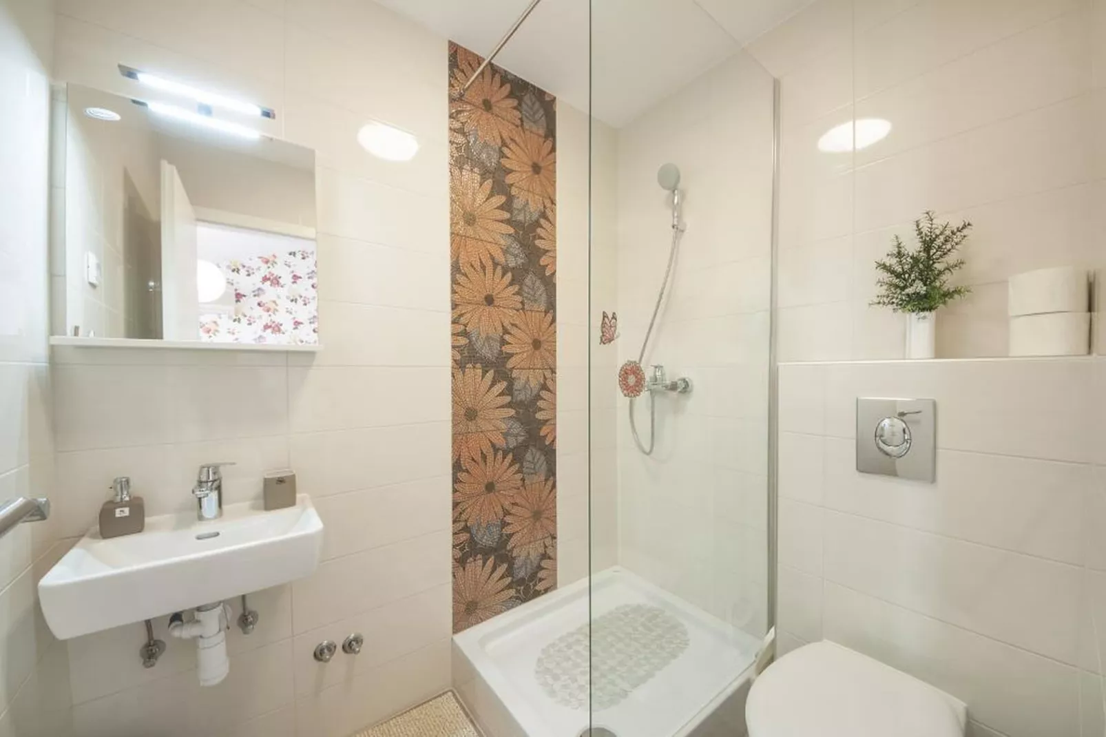 Apartments Villa Angela - Studio Apartment with Balcony and Sea View (Dajana) - Badkamer