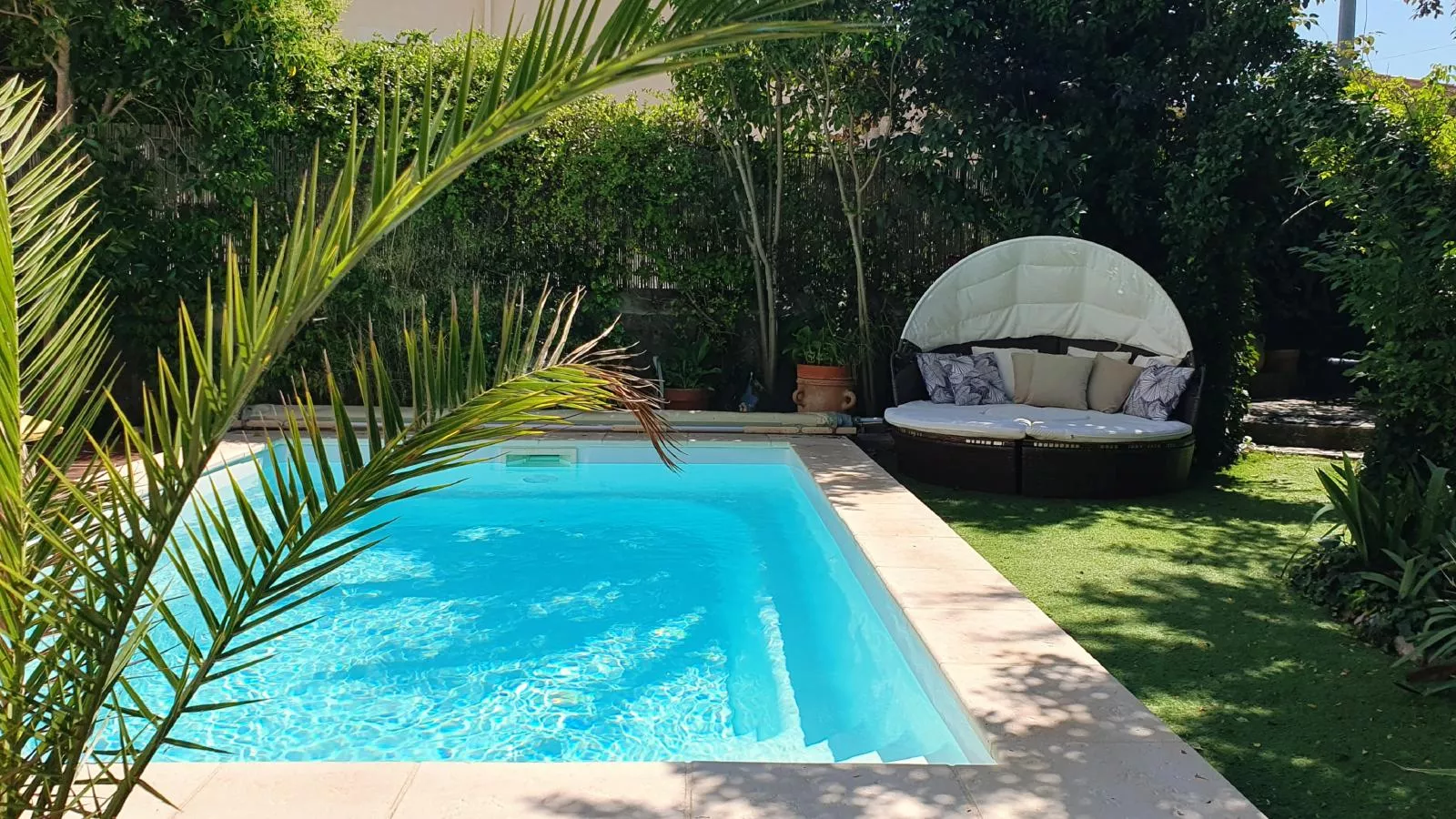 La maison des Vendangeurs 6-Zwembad