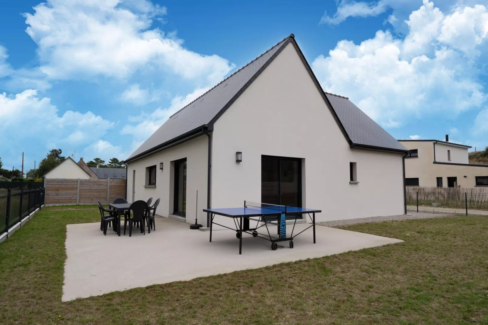 Maison près de la Plage Normande-Terrasbalkon