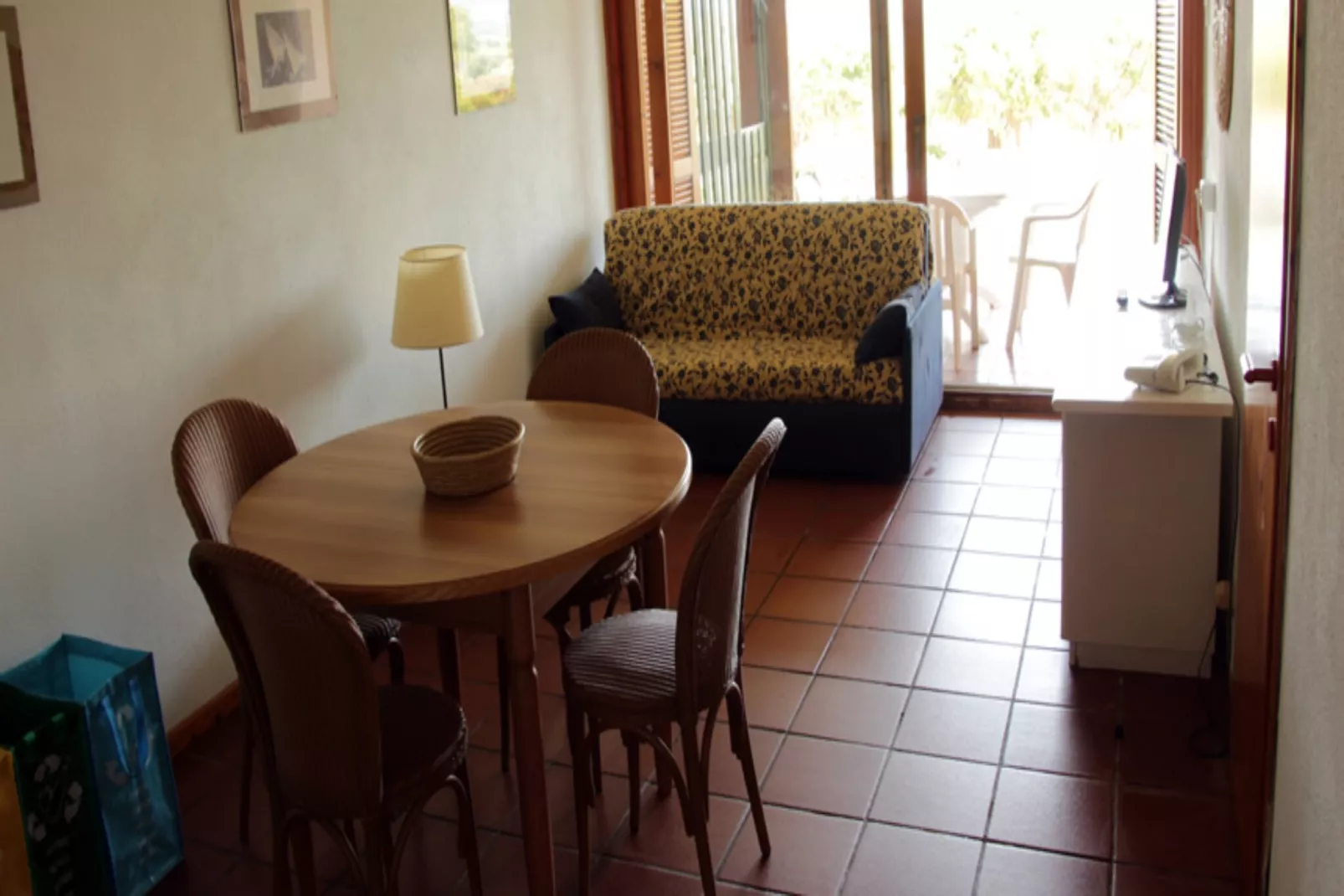 Porto Laconia Residence Appartamento C-Woonkamer