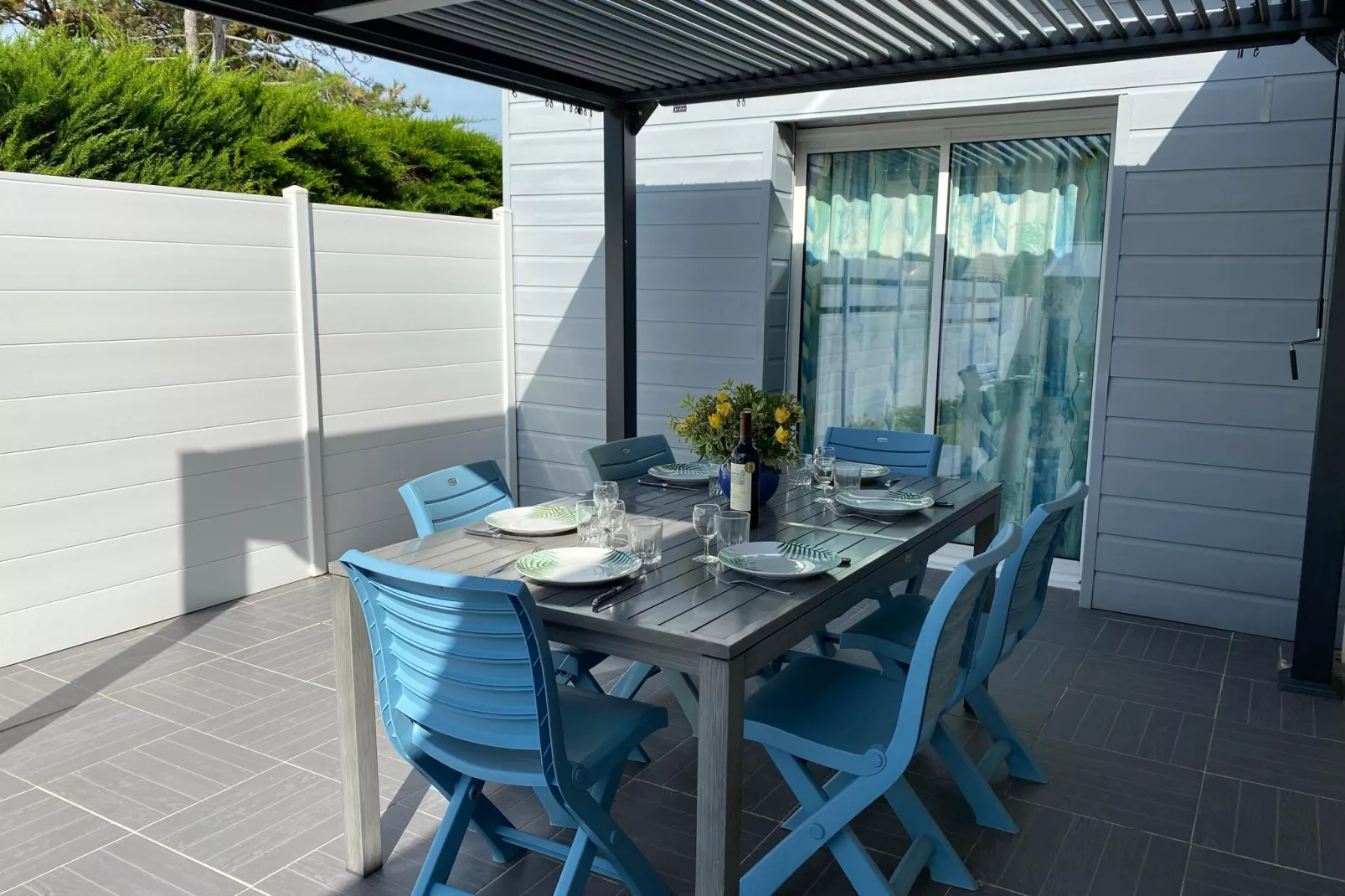 Holiday home in Hauteville Sur Mer-Buitenkant zomer