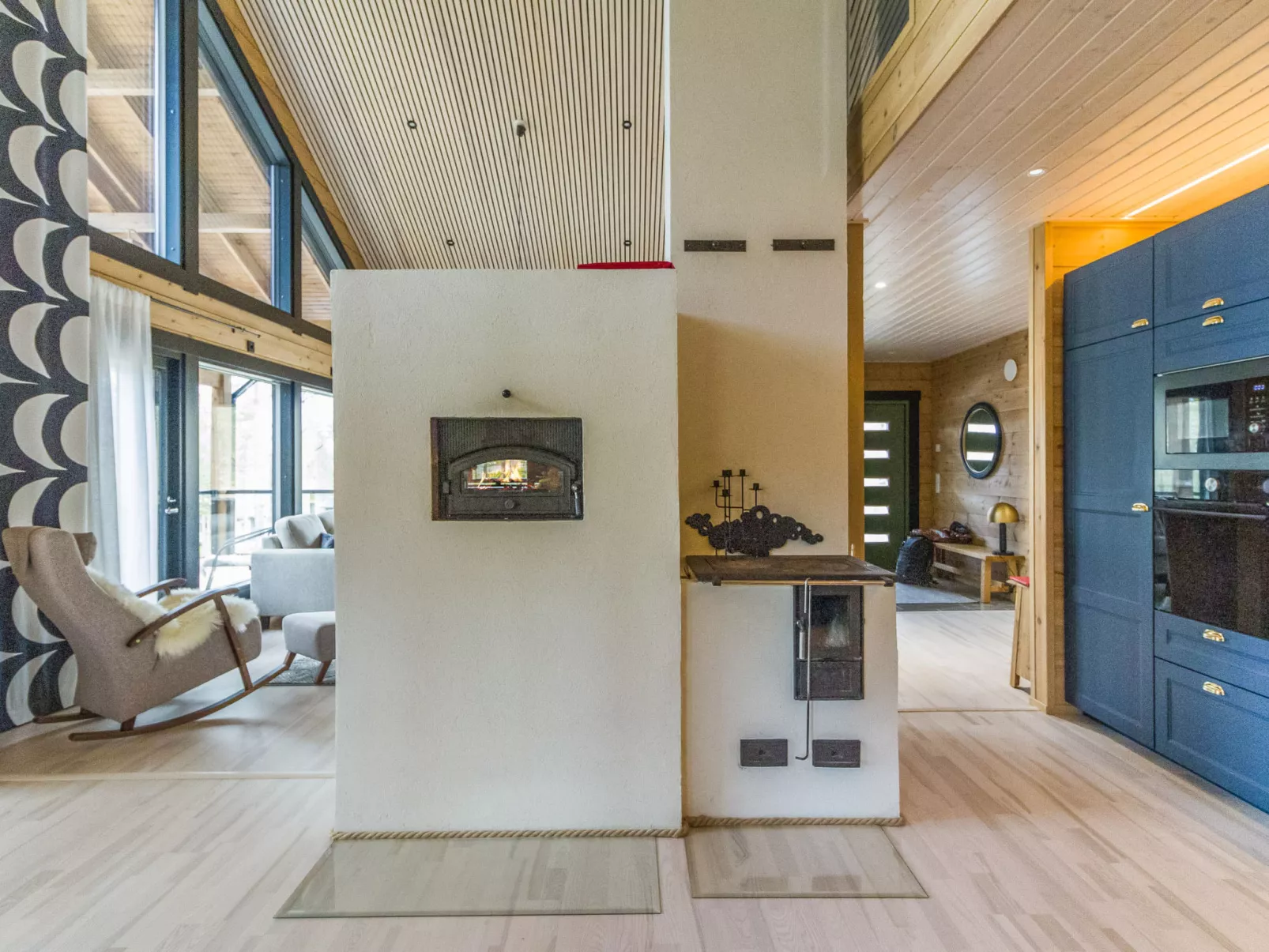 Villa valoisa - Binnen