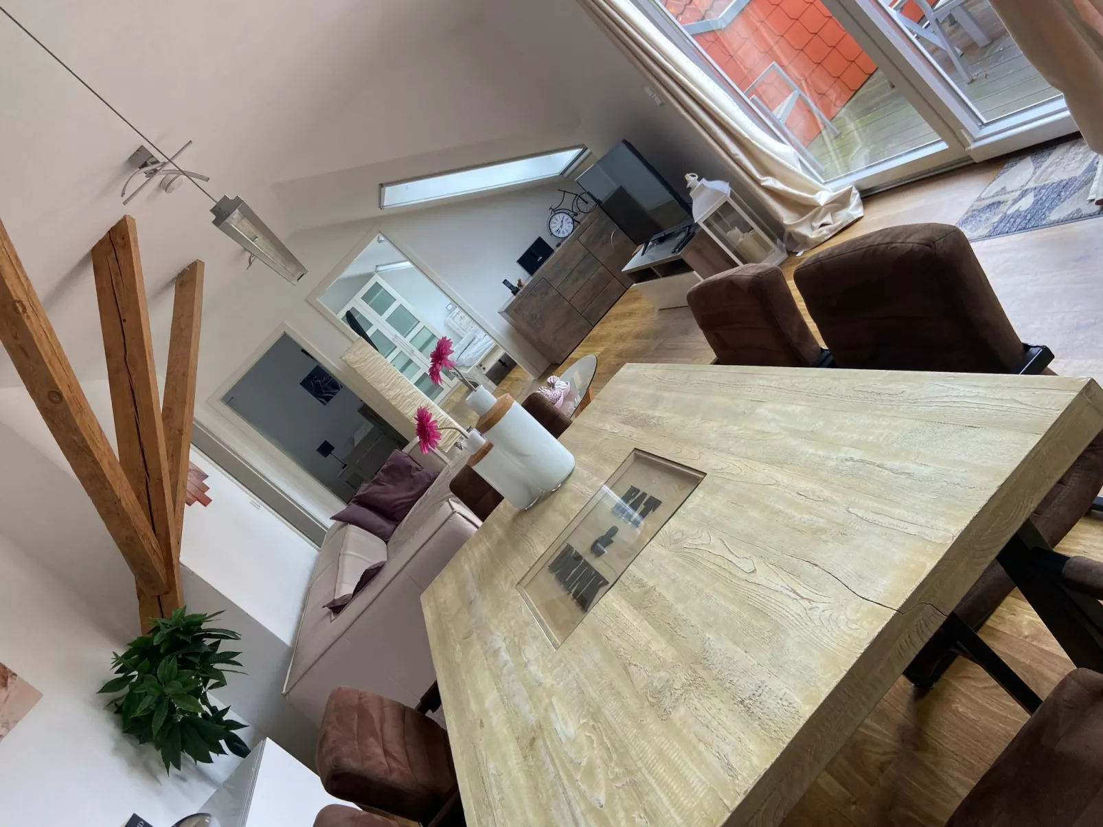 Landgut mit Dachterrasse - Binnen