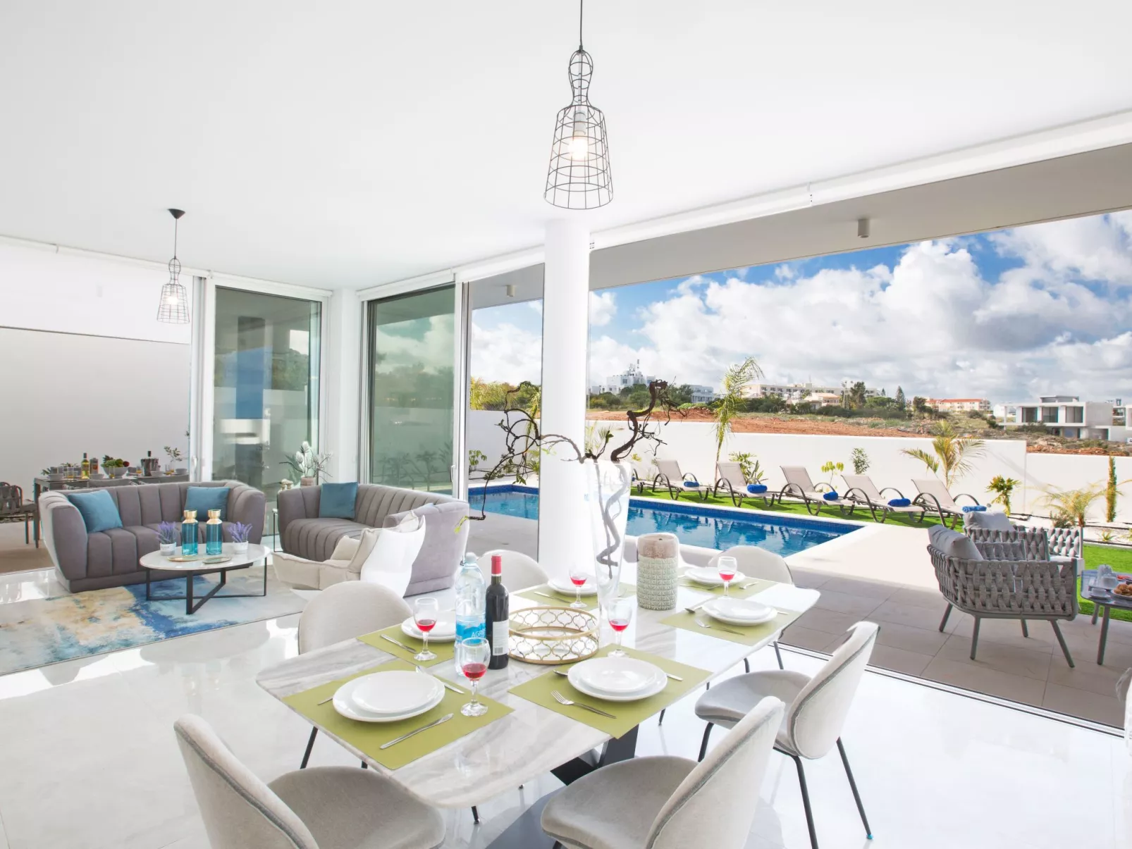 3 Schlafzimmer Villa OL26 mit Pool in Protaras - Binnen