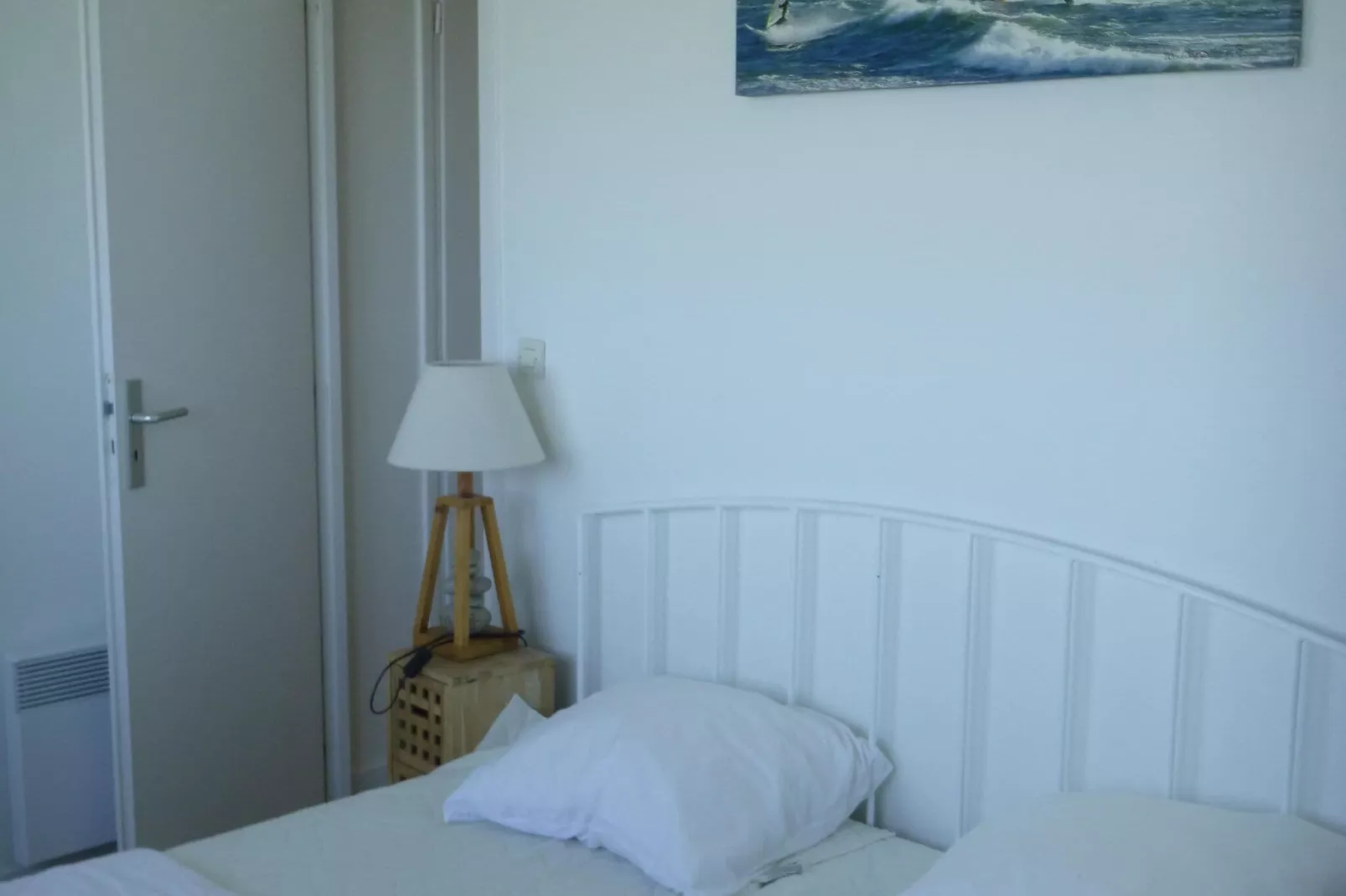 Appartement met zeezicht in Wimereux-Slaapkamer