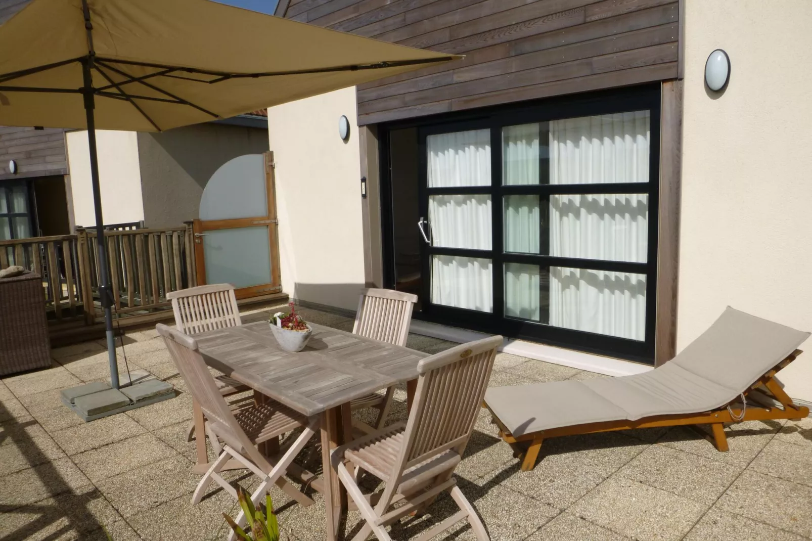 Appartement met zeezicht in Wimereux-Terrasbalkon