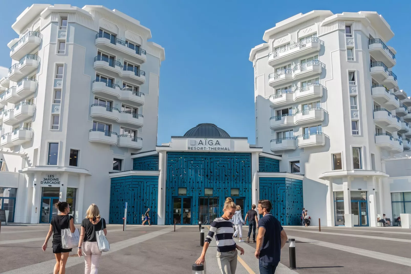 Aiga Resort Thermal Châtel-Guyon - Appartement Côme-Buitenkant zomer