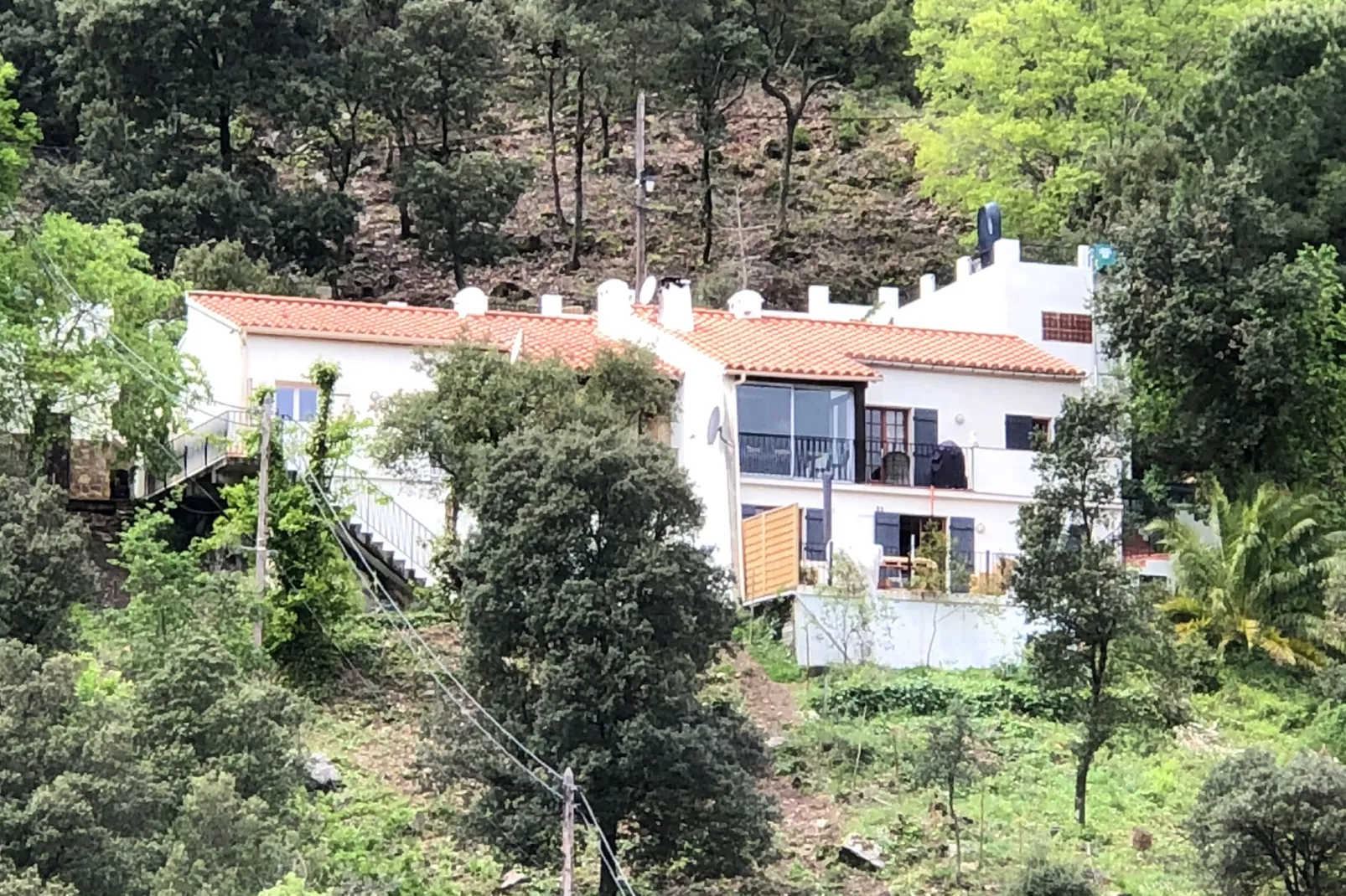 Sfeervolle villa in Sorède met een zwembad en bubbelbad