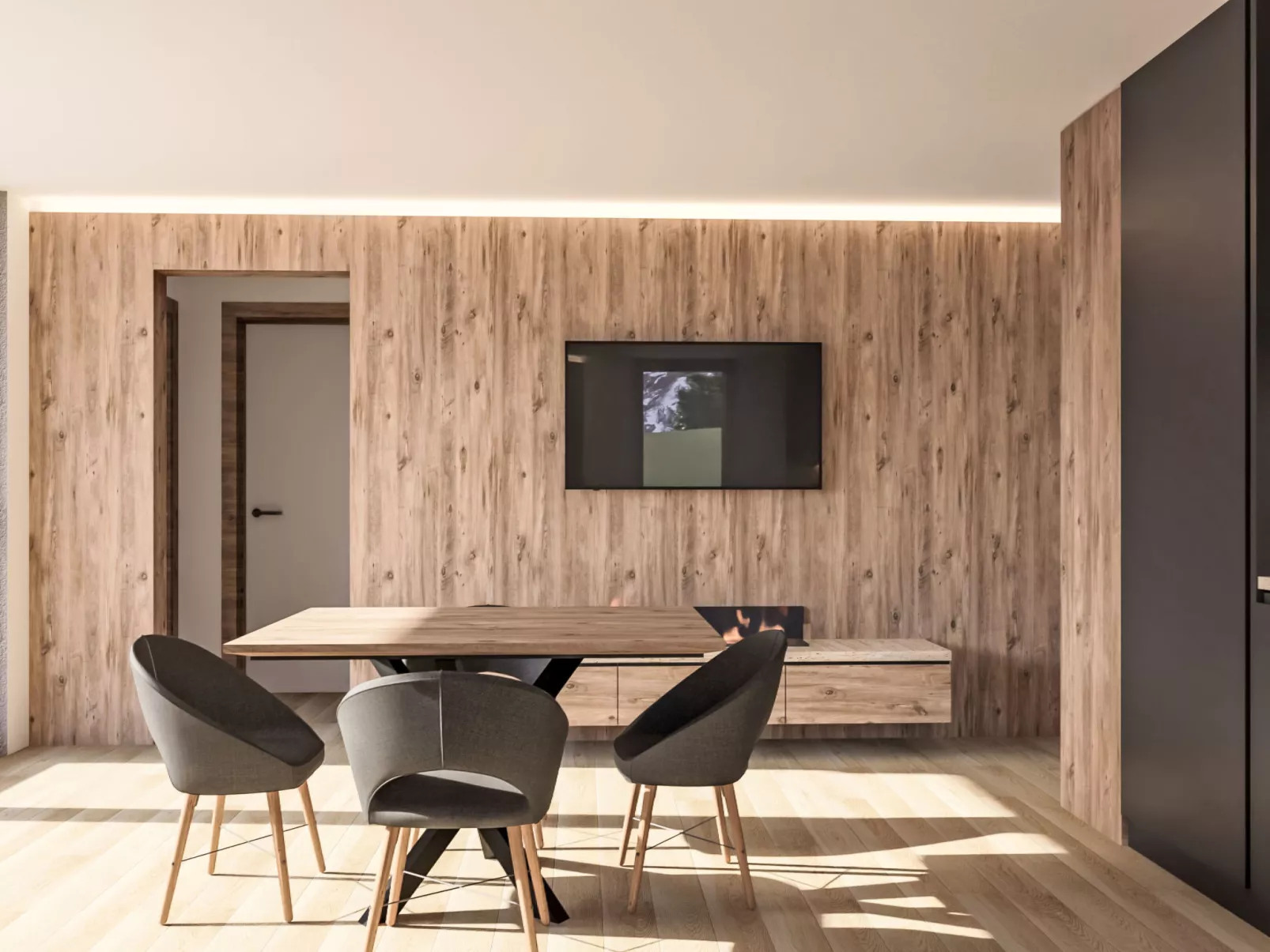 Domus Canazei - Binnen