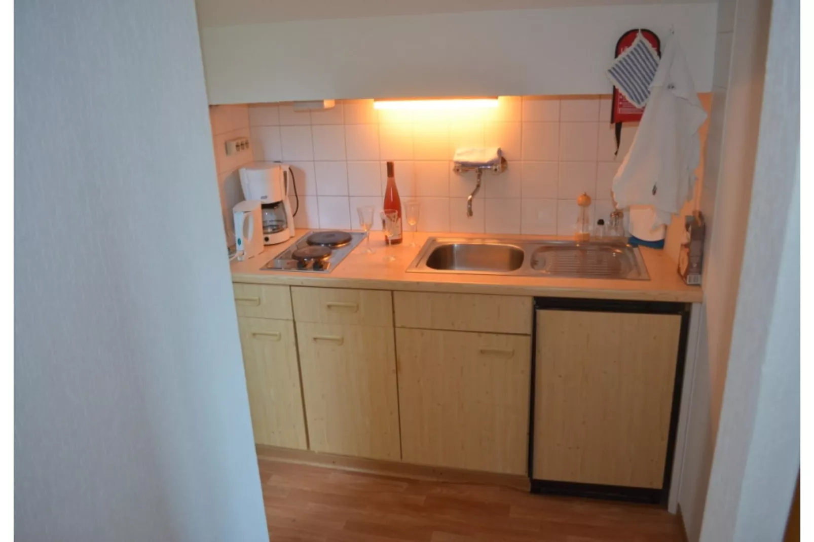 Gästehaus Kühne Fewo 2 DG-Keuken