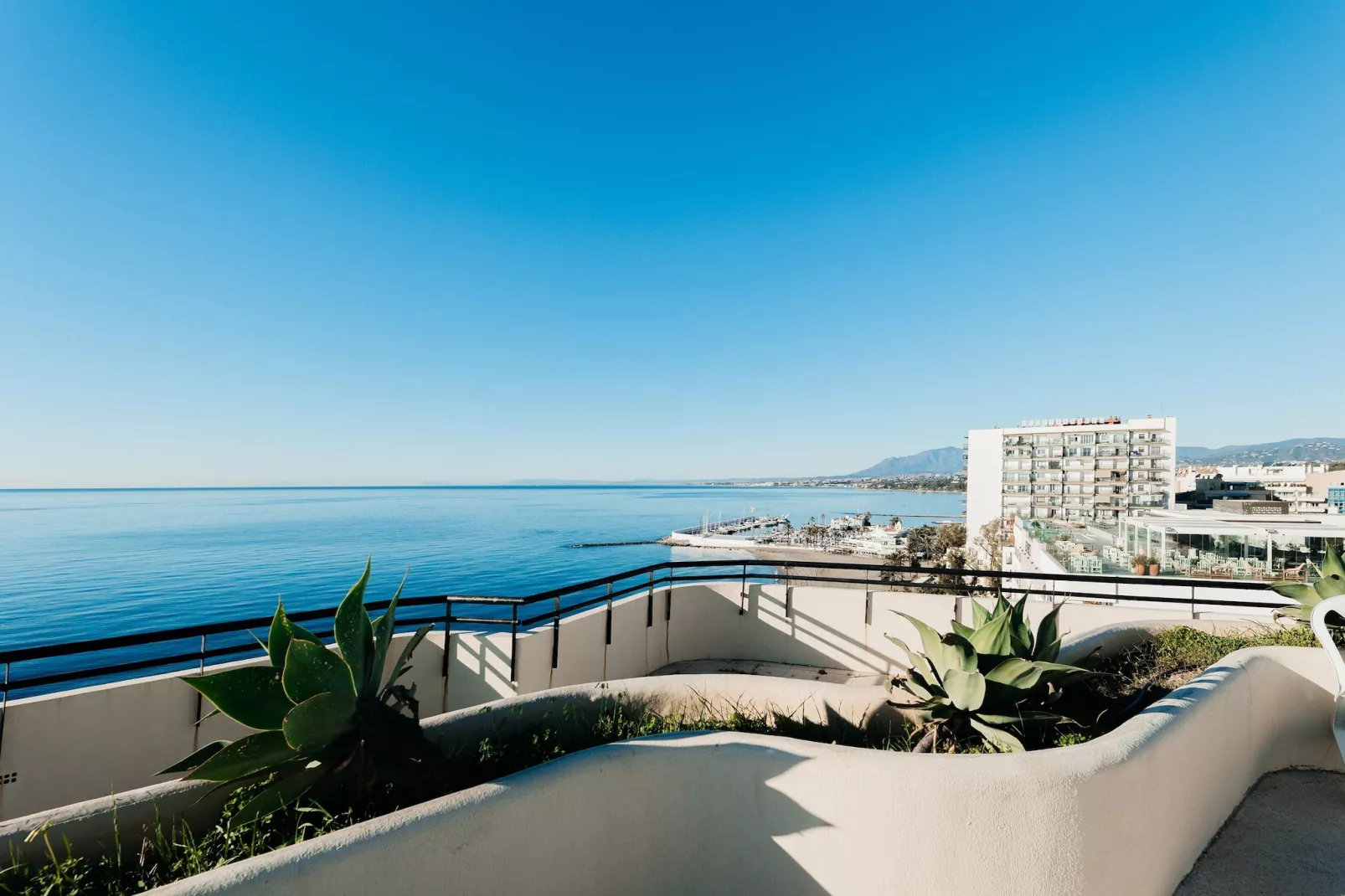 Marbell center - Uitzicht zomer