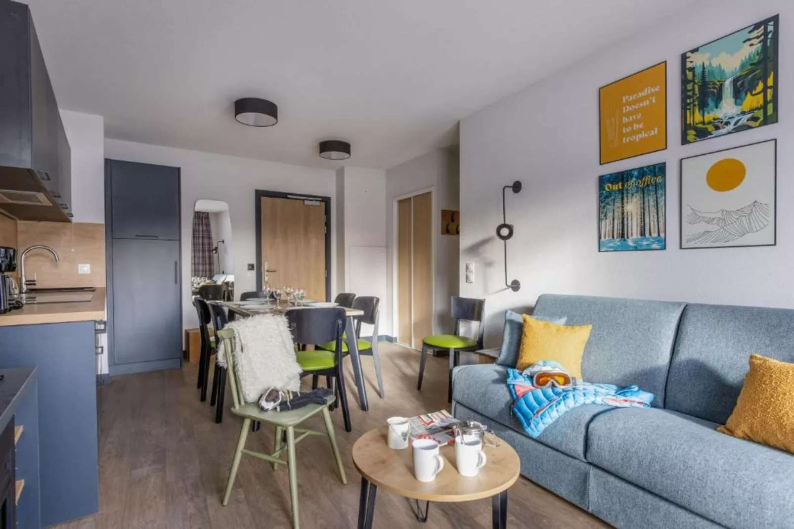 Residence SERRE CHEVALIER  The Serra Neva_S6-Woonkamer