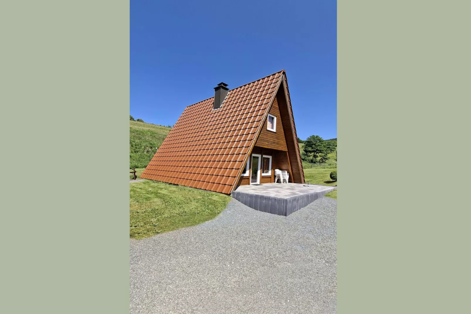 Murmeltier-Buitenkant zomer