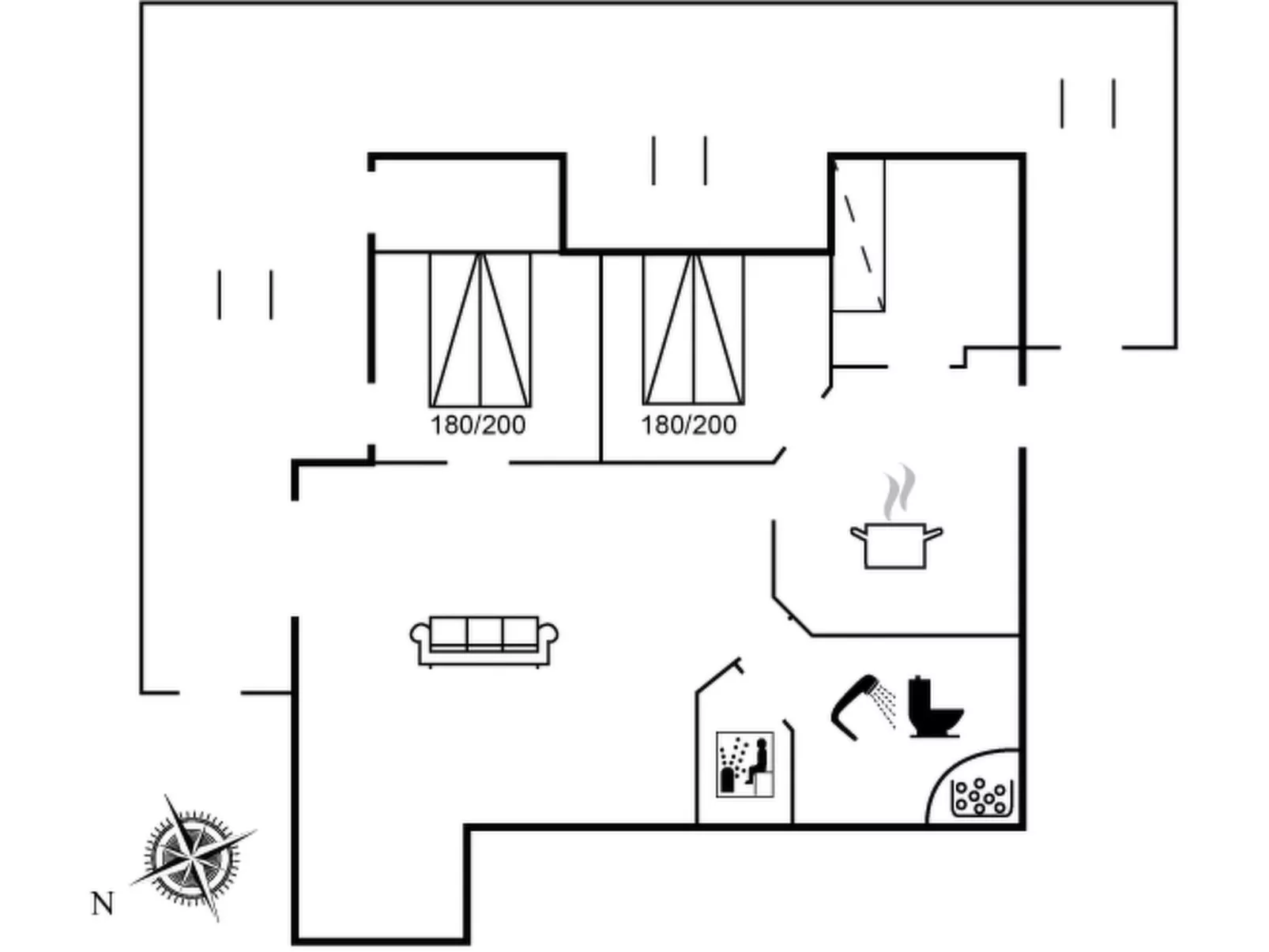 "Naia" - 200m from the sea - Binnen