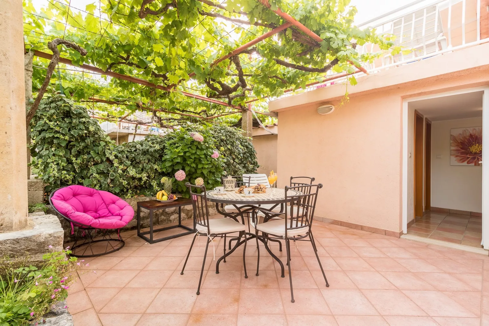 Apartments Lotea - Two-Bedroom Apartment with Terrace - Terras