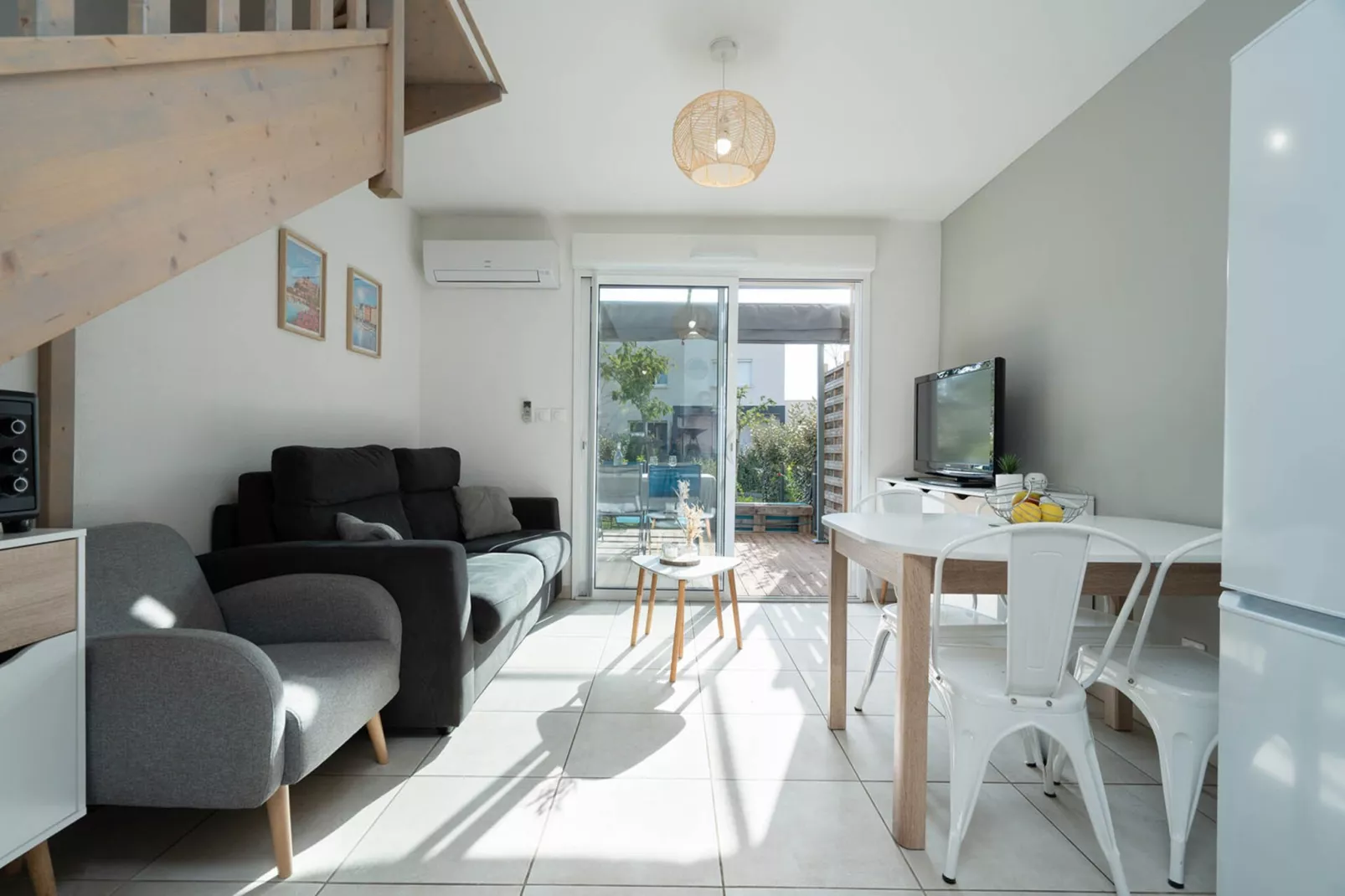 La Dune N°49 - Villa 3P6-Woonkamer