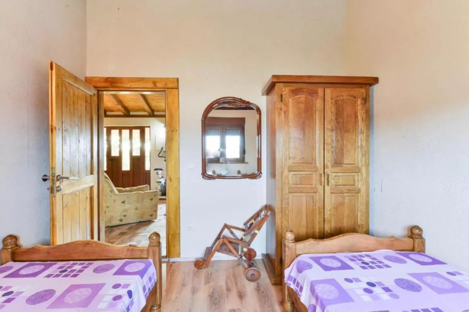 Holiday House Šimun - Three bedroom Holiday house with pool - Slaapkamer