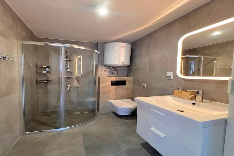 Domki 4-osobowe dla 3 osób-Badkamer