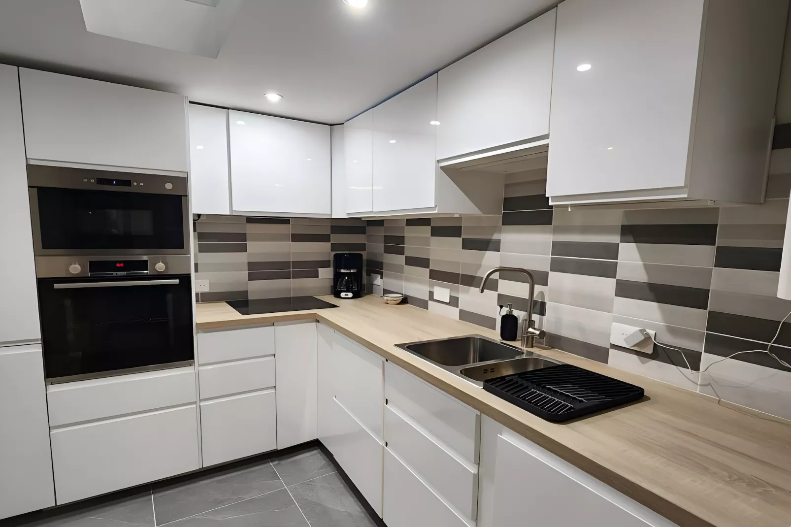 Maison de ville avec terrasse/jardin Guerlesquin-Keuken