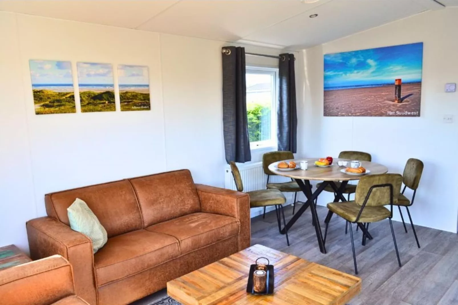 Duinchalet-Woonkamer