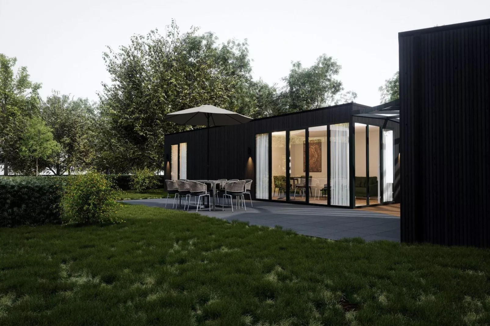 De Steppe 8 pax - 8-Buitenkant zomer