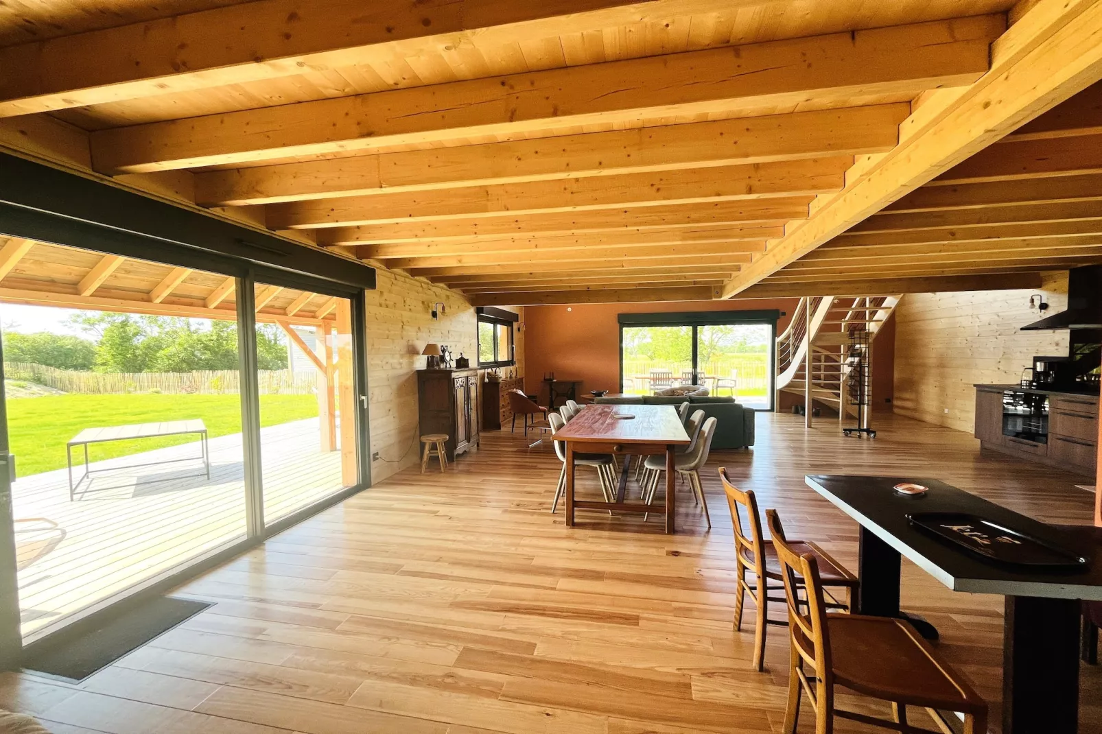 Maison de Vacances 4 pers Gouville sur mer-Woonkamer