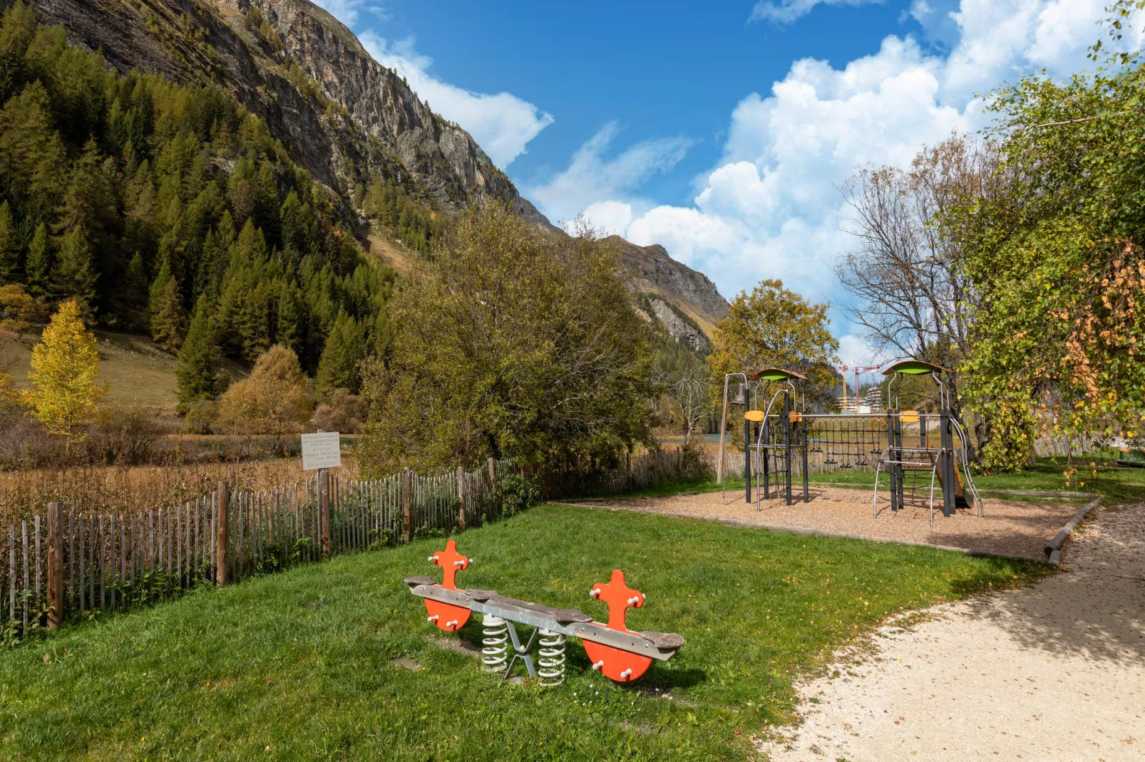 Chalet du Parc-Tuinen zomer