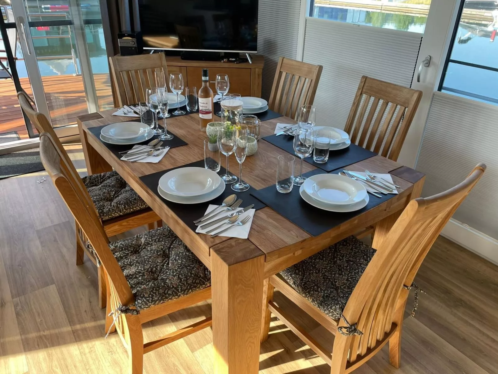 Hausboot Vroni am Bärwaldersee - Image-tags.info