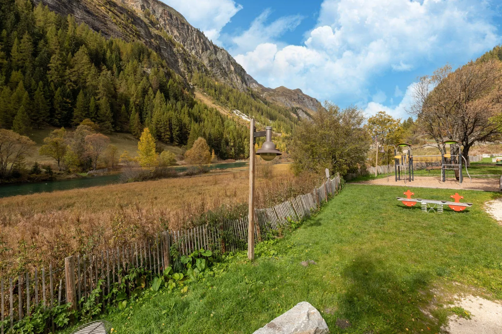 Chalet du Parc-Uitzicht zomer