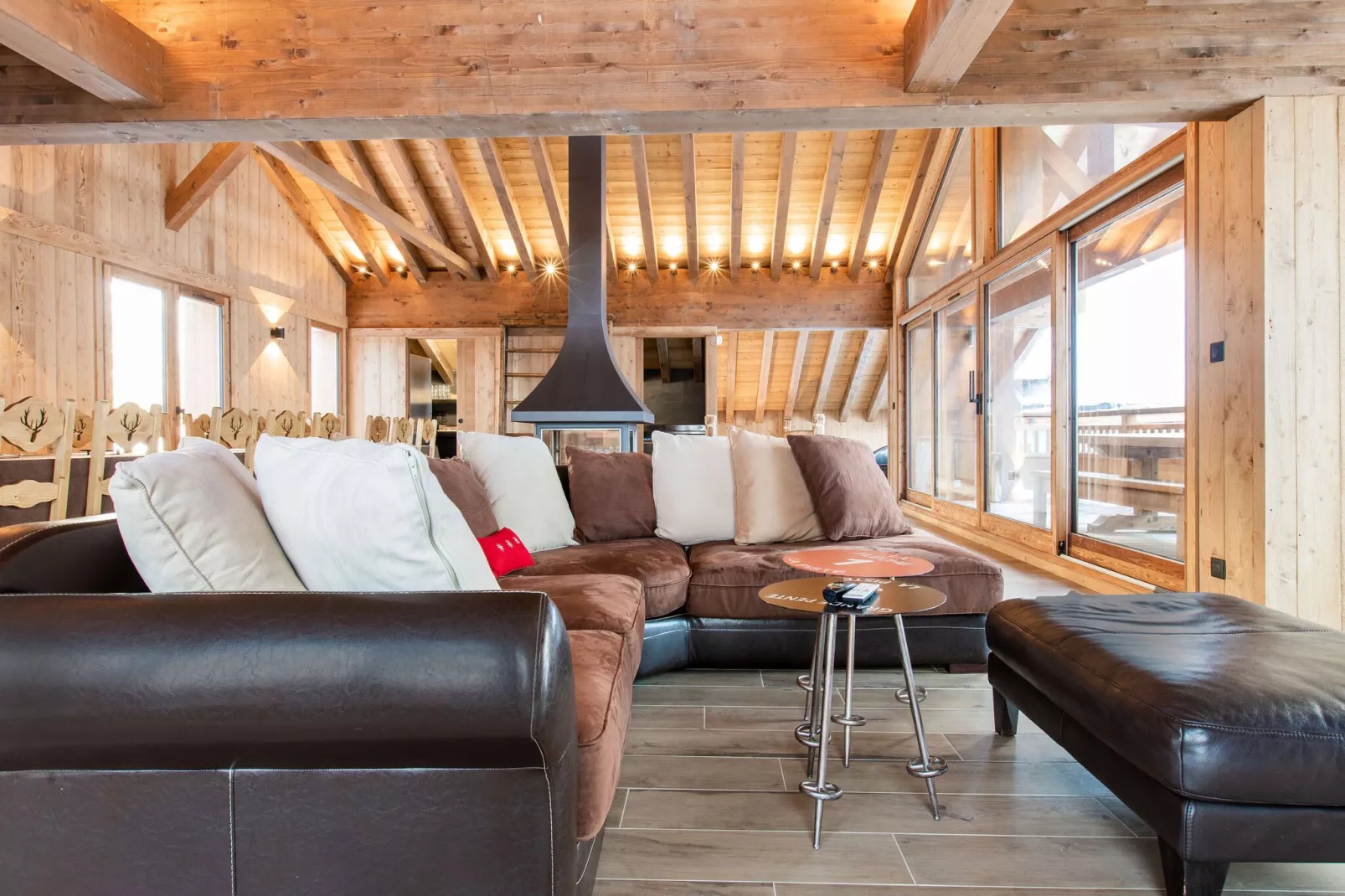 CHALET LE 360 KB-Woonkamer