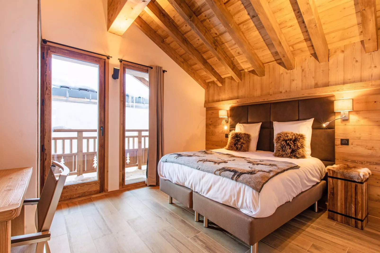 CHALET LE 360 KB-Slaapkamer