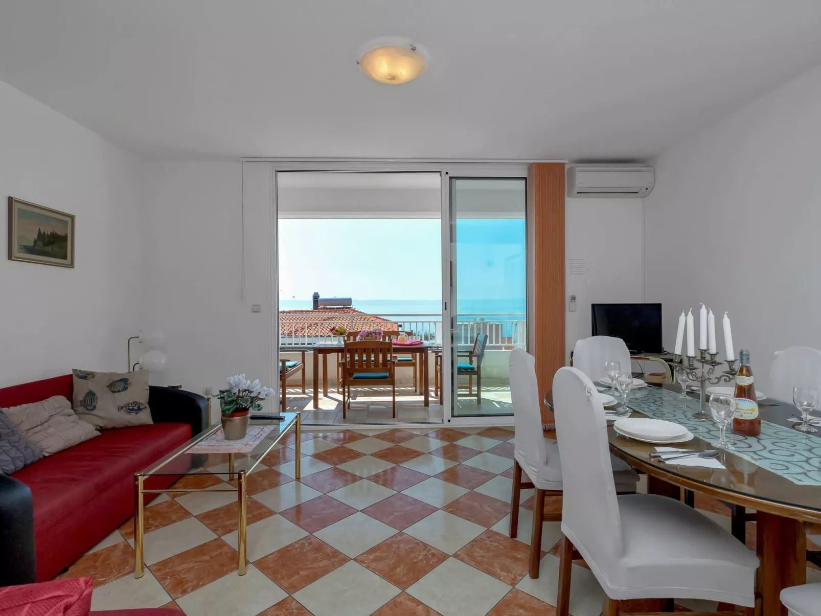 Vele Duplex-Wohnung mit Terrassen und Meerblick - Image-tags.info