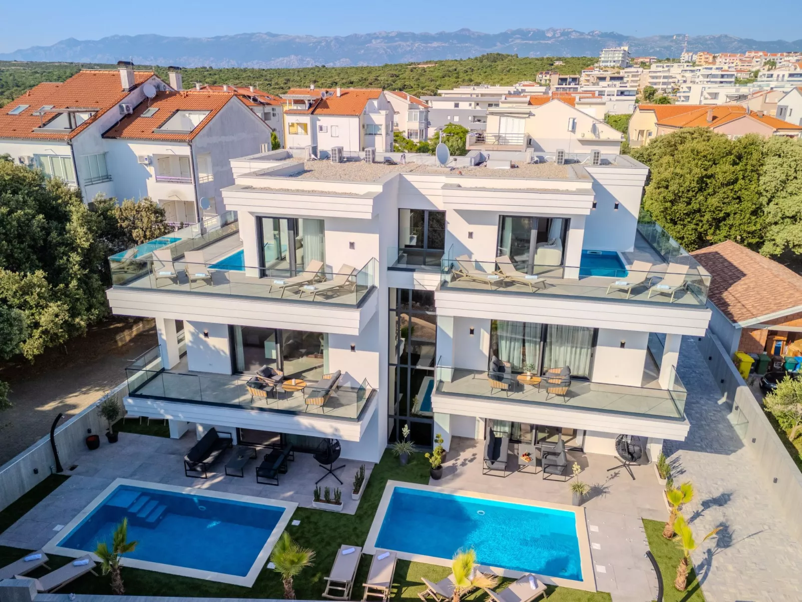 Zwei-Schlafzimmer-Wohnung Dantela mit privatem Pool - Binnen