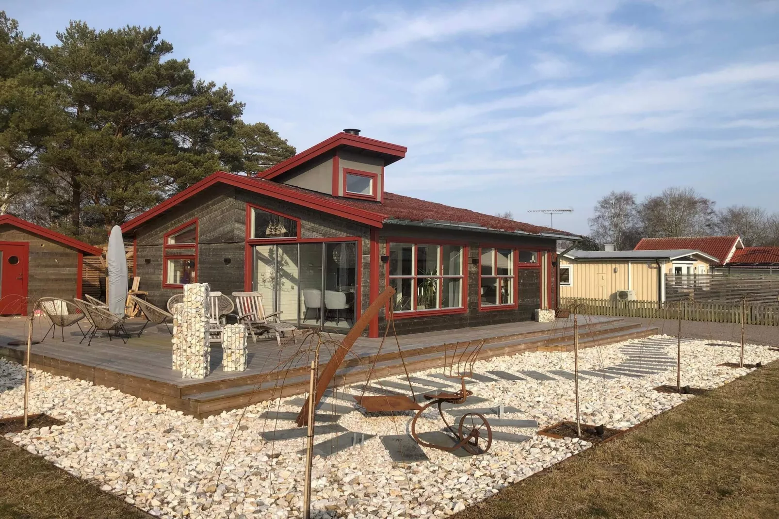 5 sterren vakantie huis in Skummeslövsstrand - Buitenlucht