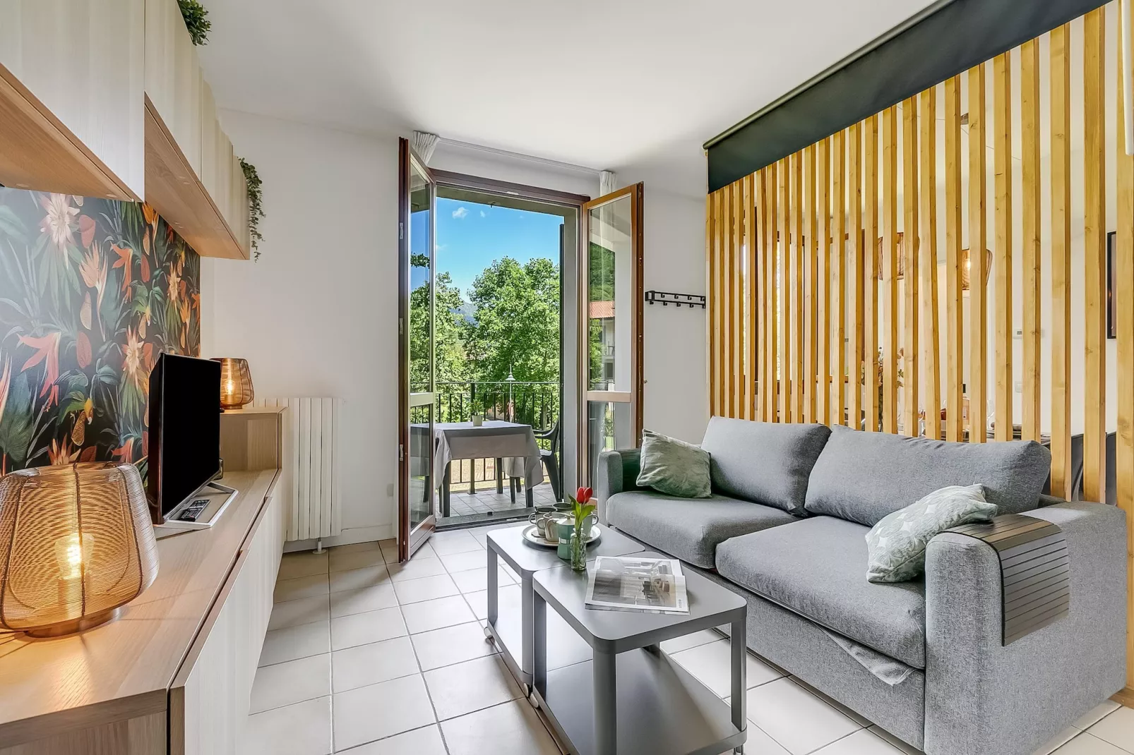 RESIDENCE PORTO LETIZIA - VILLAGE-BILOCALE 4 PAX DELUXE 8227 - VGBD4 - Woonkamer