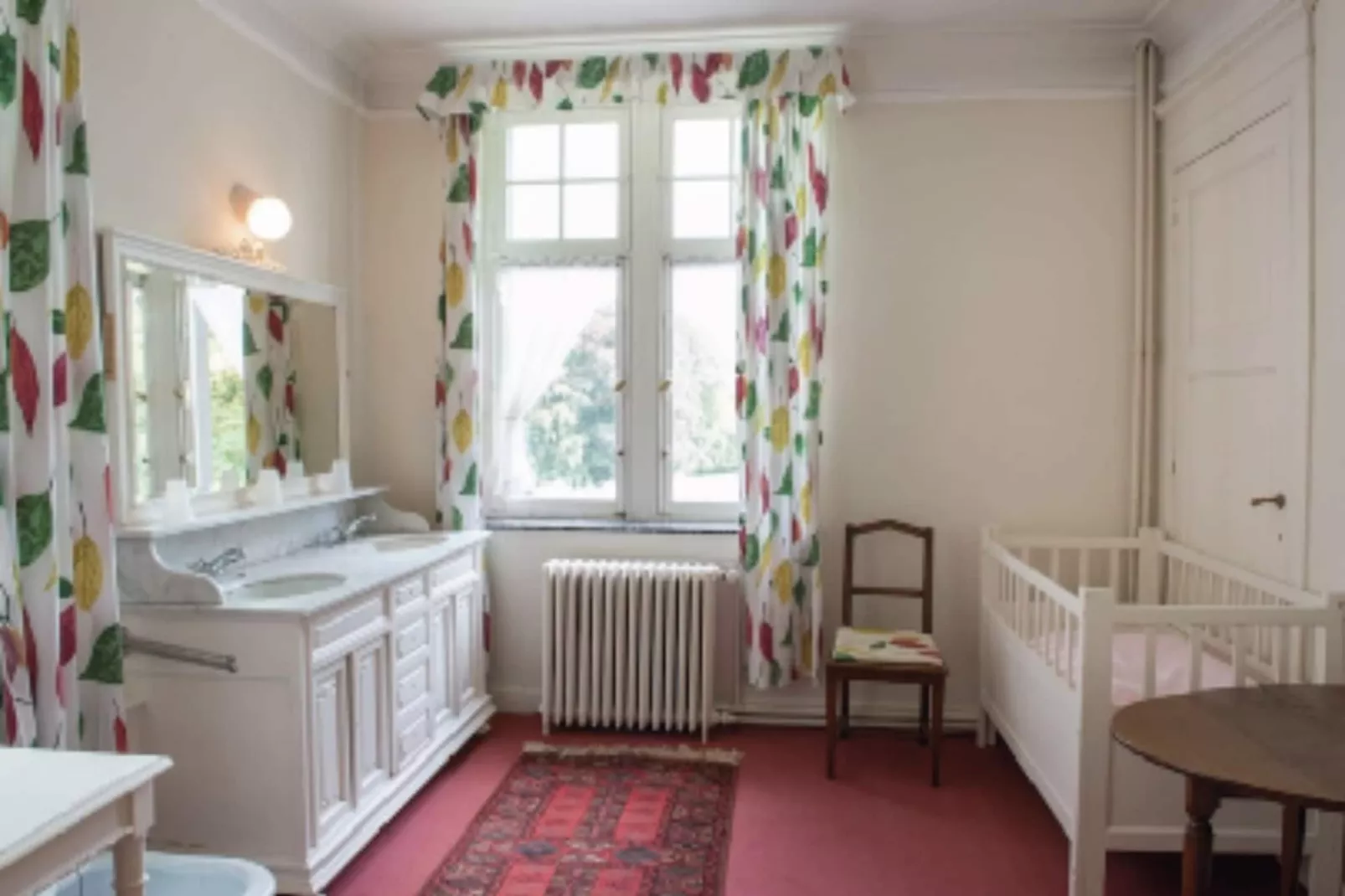 Chateau de Jevoumont-Badkamer